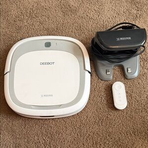 Deebot Robotic Vacuum Cleaner with Remote Model DA5G Ecovacs
